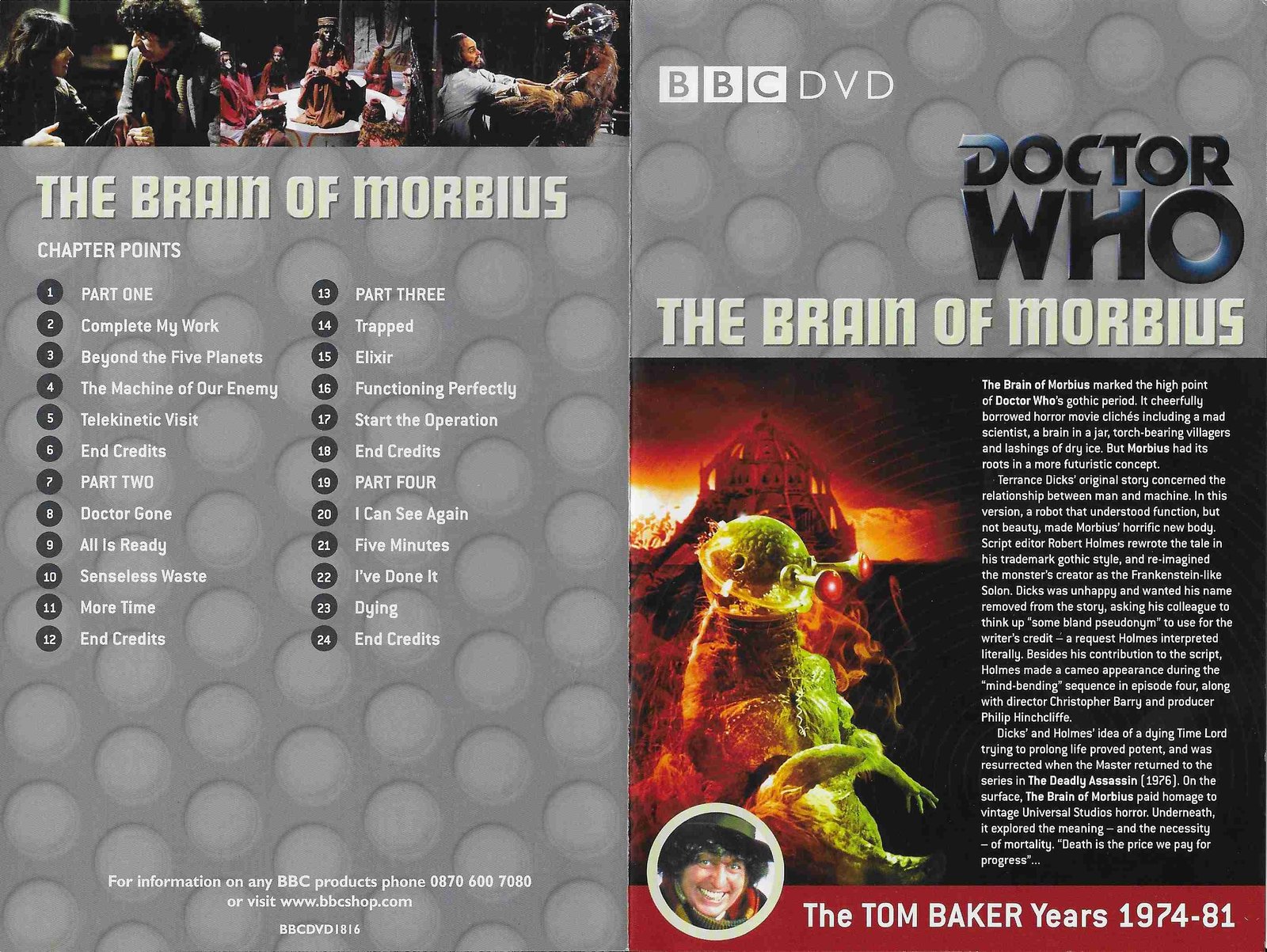 Inserts from BBCDVD 1816